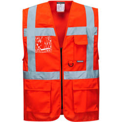 Portwest - Gilet Hi-Vis Executive - Berlin Rouge 3XL