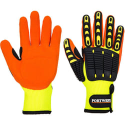 Portwest - Gants Anti Impact Grip Jaune/Orange s - Taille 7