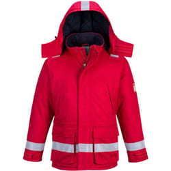 Portwest - Parka Hiver fr Anti-Statique couleur : Rouge taille m