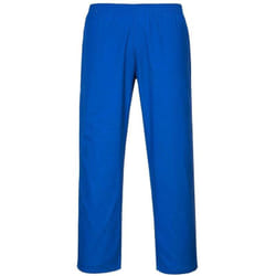 Pantalon de cuisine taille élastiquée Portwest Bleu Royal m