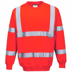 65% Polyester, 35% Coton , 300 g Gamme Sweat-Shirt Haute-Visibilité Les Sweat-shirt Portwest HiVis sont fabriqués à partir d' ...