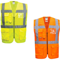 Portwest - Gilet haute visibilité Madrid Mesh Executive C496 - s - Arancione