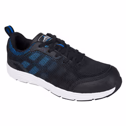 Portwest FT15, Mâle, Adulte, Chaussures de sport de sécurité, Noir, Bleu, Fermeture par lacet, Polyuréthane thermoplastique ( ...