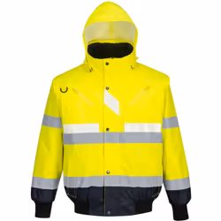 EN342 Protection contre le froid certifiée jusqu'à -40°C. Ce blouson bomber 3-en-1 utilise notre triple technologie Glowtex h ...
