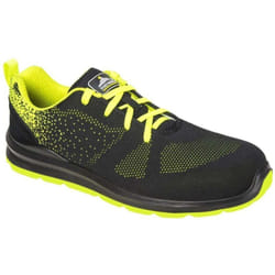 Chaussure Steelite Aire S1p Couleur : Noir/vert Taille 42 Portwest