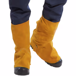 Conçu pour être porté dans un environnement de travail difficile. Guetres de qualité supérieure en cuir de vachette fendu. Ce ...