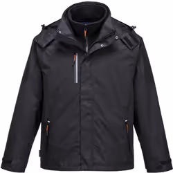 Polyester Ofxford résistant à l'abrasion. Idéal pour une utilisation contemporaine, cette veste moderne a une coupe sportive, ...