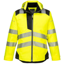 Portwest - Veste de pluie haute visibilité vision Jaune / Noir xl