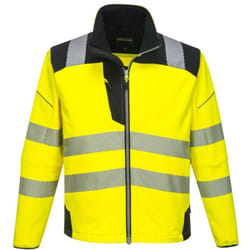 Portwest - Veste de pluie softshell haute visibilité vision Jaune / Noir m