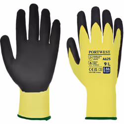 Gants anticoupures indice D avec enduction PU pour une bonne résistance à l'abrasion, la doublure HPPE atteint également un n ...