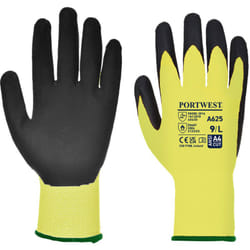 Portwest - Gants pu Vis-Tex coupure d Jaune/Noir 2XL - Taille 11
