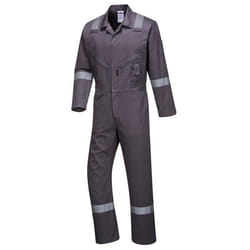 Combinaison de travail 100% coton légère Portwest Iona - Gris