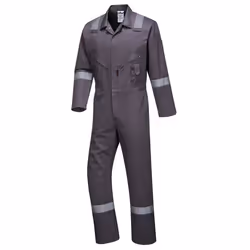 Combinaison de travail 100% coton légère Portwest Iona - Gris