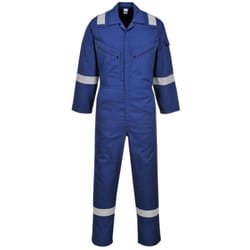Combinaison de travail 100% coton légère Portwest Iona Bleu Royal 3XL