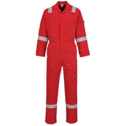 Combinaison Coton Iona Couleur : Rouge Taille m Portwest