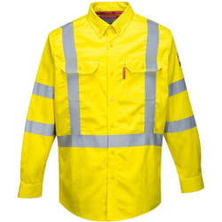 Portwest - Chemise haute visibilité Bizflame 88/12 fr couleur : Jaune taille s