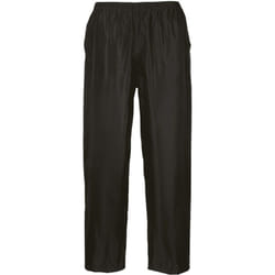 Portwest - Pantalon de Pluie Classic couleur : Noir taille 5XL