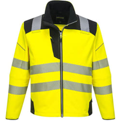 Portwest - Softshell Haute-Visibilité PW3 couleur : Jaune/Noir taille 6XL