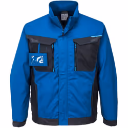 10 poches pour plus de rangement. Veste de travail contemporaine qui tombe aussi bien que son look est beau. Fabriqué à parti ...