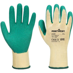 Portwest - Gants Enduit Latex Vert l - Taille 9