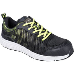 Portwest - Tennis tove Steelite S1P couleur : Noir/Vert taille 37