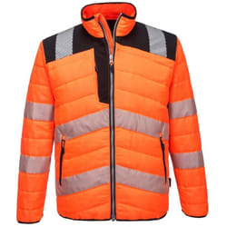 Pw3 Hi-vis Baffle Couleur : Orange/noir Taille l Portwest