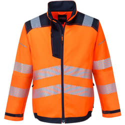 Veste Hv Pw3 Couleur : Orange/marine Taille m Portwest