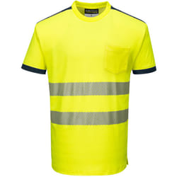 Portwest - T-Shirt hv PW3 couleur : Jaune/Marine taille m