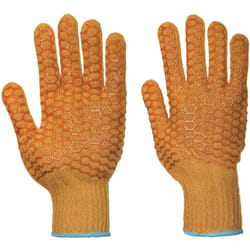 Portwest - Gants Criss Cross pvc Orange l - Taille 9
