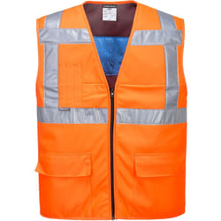 Portwest - Gilet hv rafraîchissant couleur : Orange taille s/m