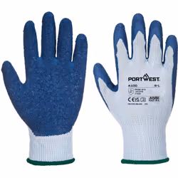 Doublure robuste jauge 10. Gant jauge 10 paume en latex de qualité supérieure qui offre une bonne résistance à la déchirure e ...