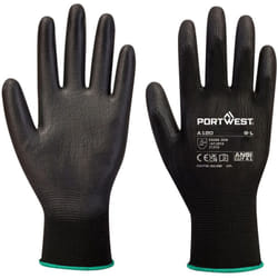 Portwest - Gants enduit pu Noir xxs - Taille 5