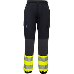 Jogging PW3 Haute-Visibilité Flexi classe 1 Noir/Jaune 3XL