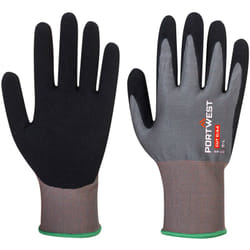 Gant CT anti coupures D Mousse Nitrile D18 Gris/Noir M - Taille 8