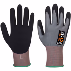 Gant CT anti coupures E Mousse Nitrile E15 Gris/Noir XL - Taille 10
