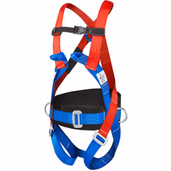 Boucles métalliques durables avec un accès facile. Harnais ergonomique avec un anneau dorsal en D coulissant. Comprend deux p ...