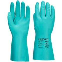 Portwest - Gants Nitrosafe Plus Chimie Vert xs - Taille 6
