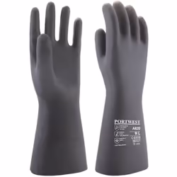 Gant résistant aux produits chimiques. Ce gant en néoprène de 38 cm offre une protection contre une large gamme d’acides, de  ...