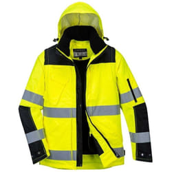 Blouson 3-en-1 pro haute visibilité Portwest Jaune l