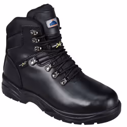 Portwest - Chaussures de sécurité montantes en cuir lisse MET PROTECTOR S3