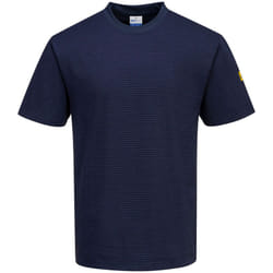 Portwest - T-Shirt antistatique esd couleur : Marine taille s