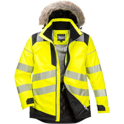 Portwest - Parka d'hiver haute visibilité PW3 Jaune/Noir xl