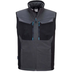 Veste de travail sans manches Softshell multipoches Portwest WX3 Gris Foncé m