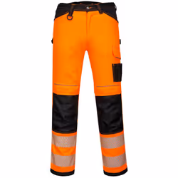 Pantalon innovant haute visibilité léger et en stretch, utilisant un tissu extensible dans les deux sens de haute performance ...