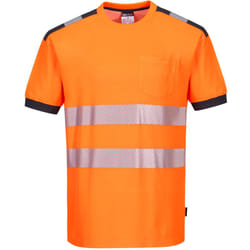 T-Shirt hv PW3 Orange/Gris s