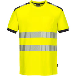 Portwest - T-Shirt hv PW3 Jaune/Gris l