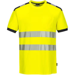 Portwest - T-Shirt hv PW3 couleur : Jaune/Gris taille s