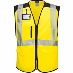 Léger et confortable bandes réfléchissantes segmentées thermocollées pour plus de visibilité. Ouverture frontale zippée pour  ...