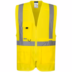 Cette version de notre gilet Executive classique, apporte les mêmes caractéristiques, y compris plusieurs poches pour un stoc ...