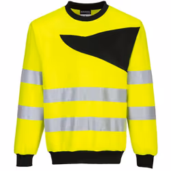 Le sweat-shirt Haute-Visibilité PW2 est unique de part son design distinctif, avec une opposition coloristique sur le devant  ...